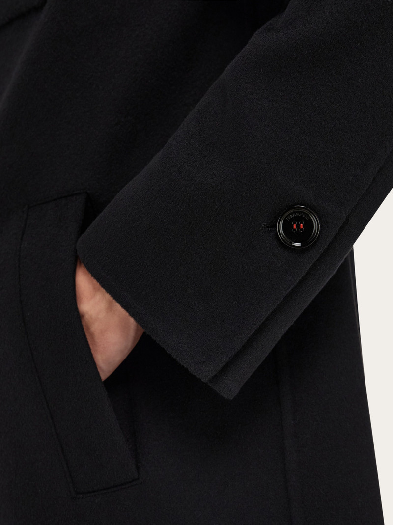 Double-cashmere single-breasted coat 6