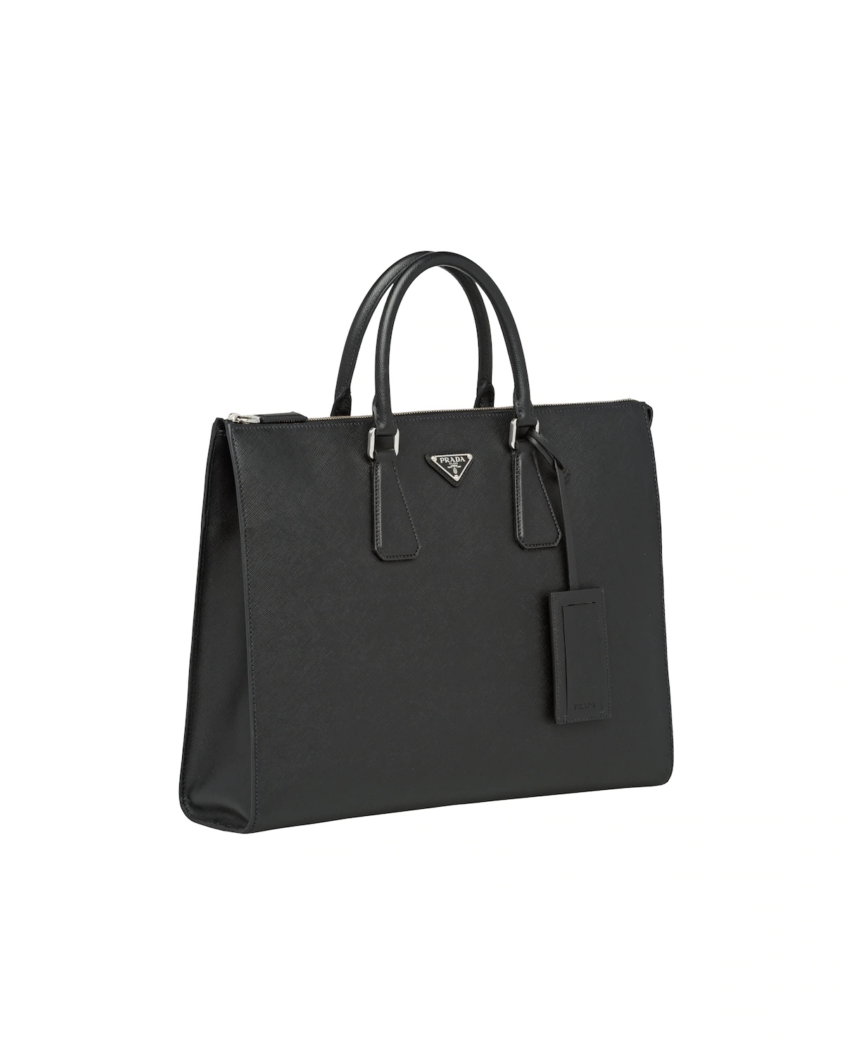 Saffiano Leather Tote Bag - 3