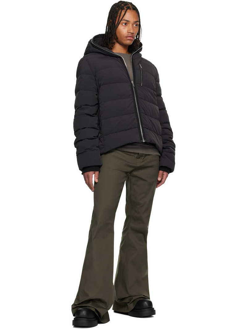 Rick Owens Khaki Concordians Bolan Bootcut Trousers outlook