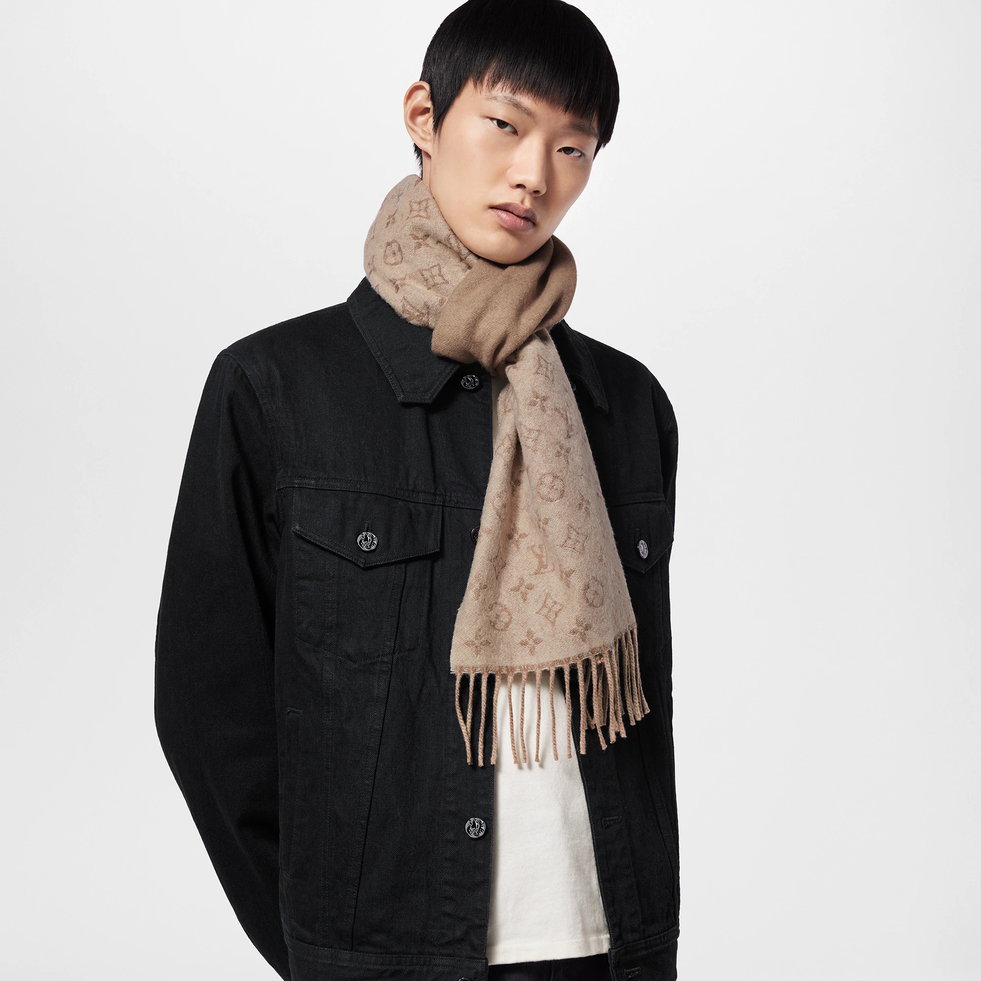 Monogram Gradient Scarf - 5