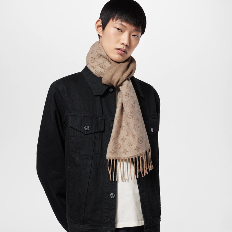 Monogram Gradient Scarf 5