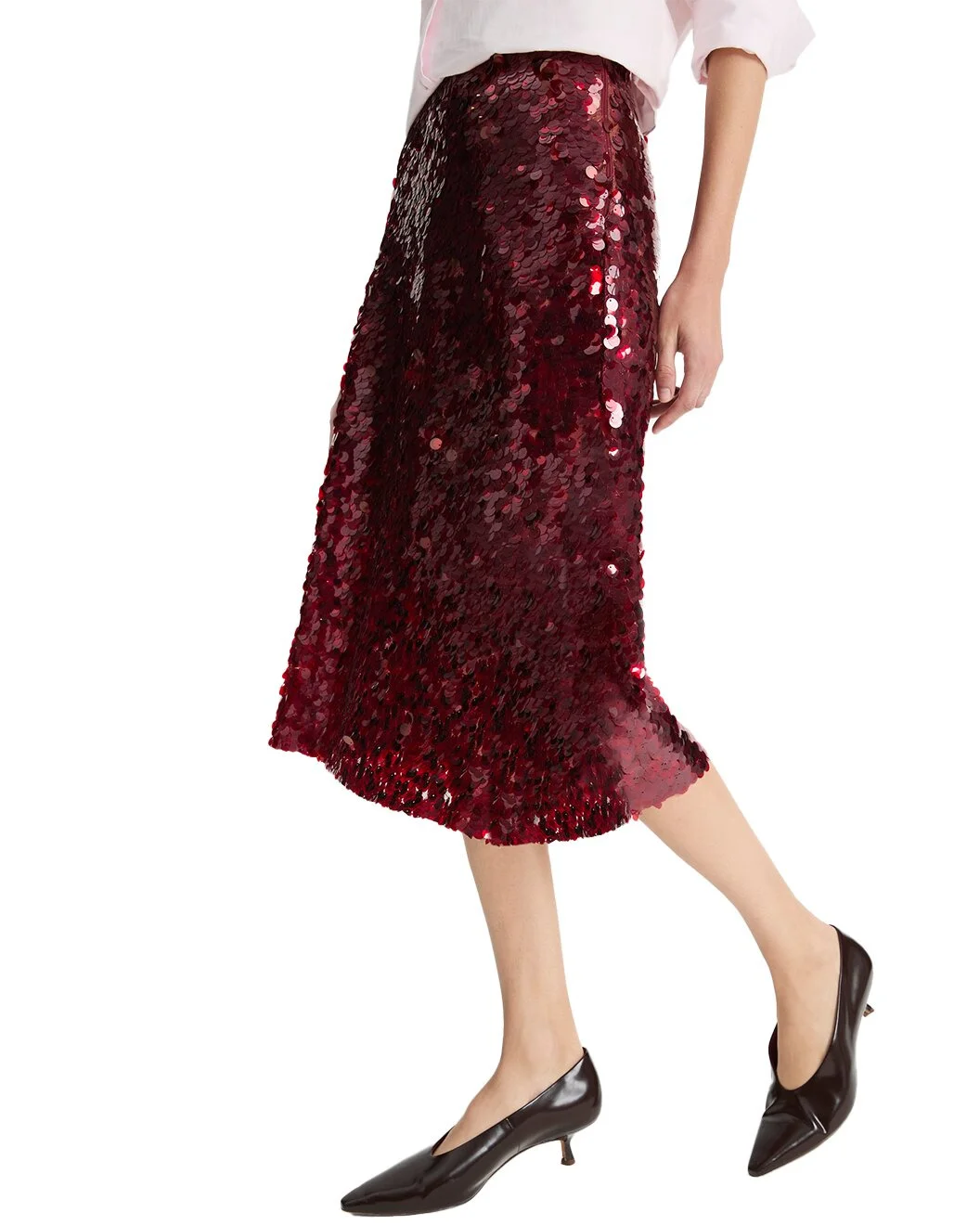 Vince Lucite Paillettes Skirt - 1