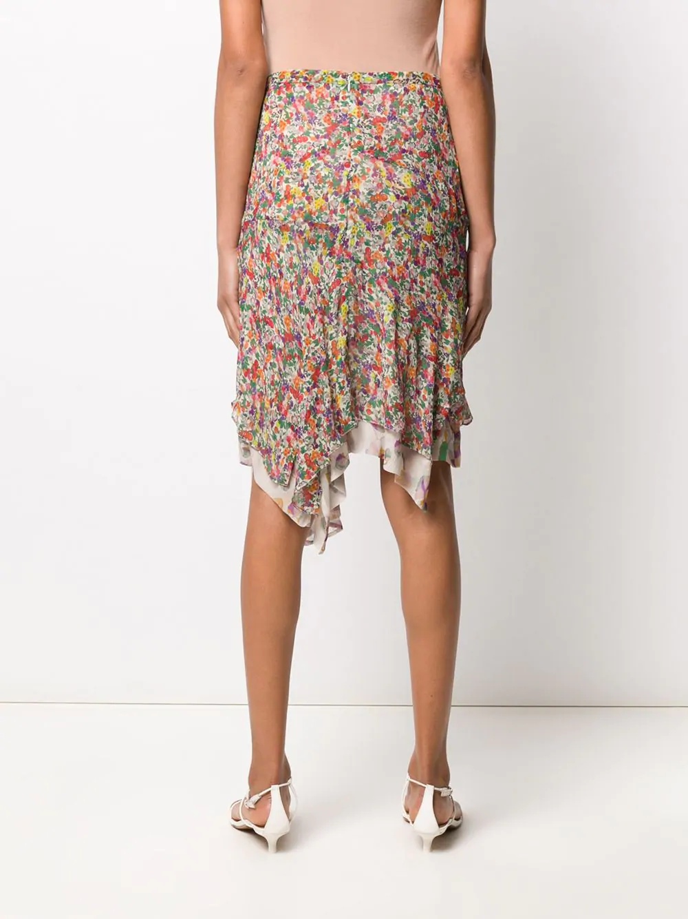 Myles floral-print skirt - 4