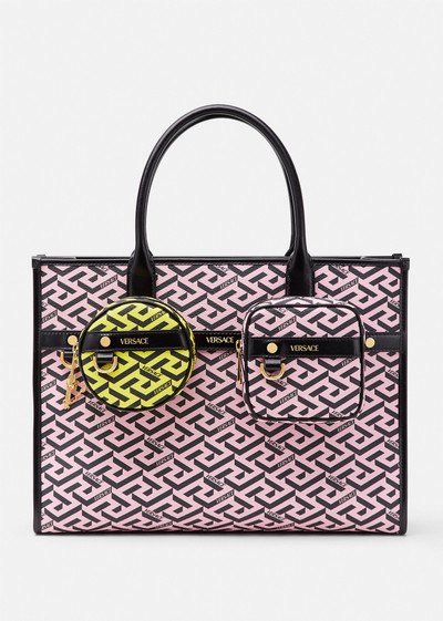 VERSACE La Greca Signature Modular Round Pouch outlook