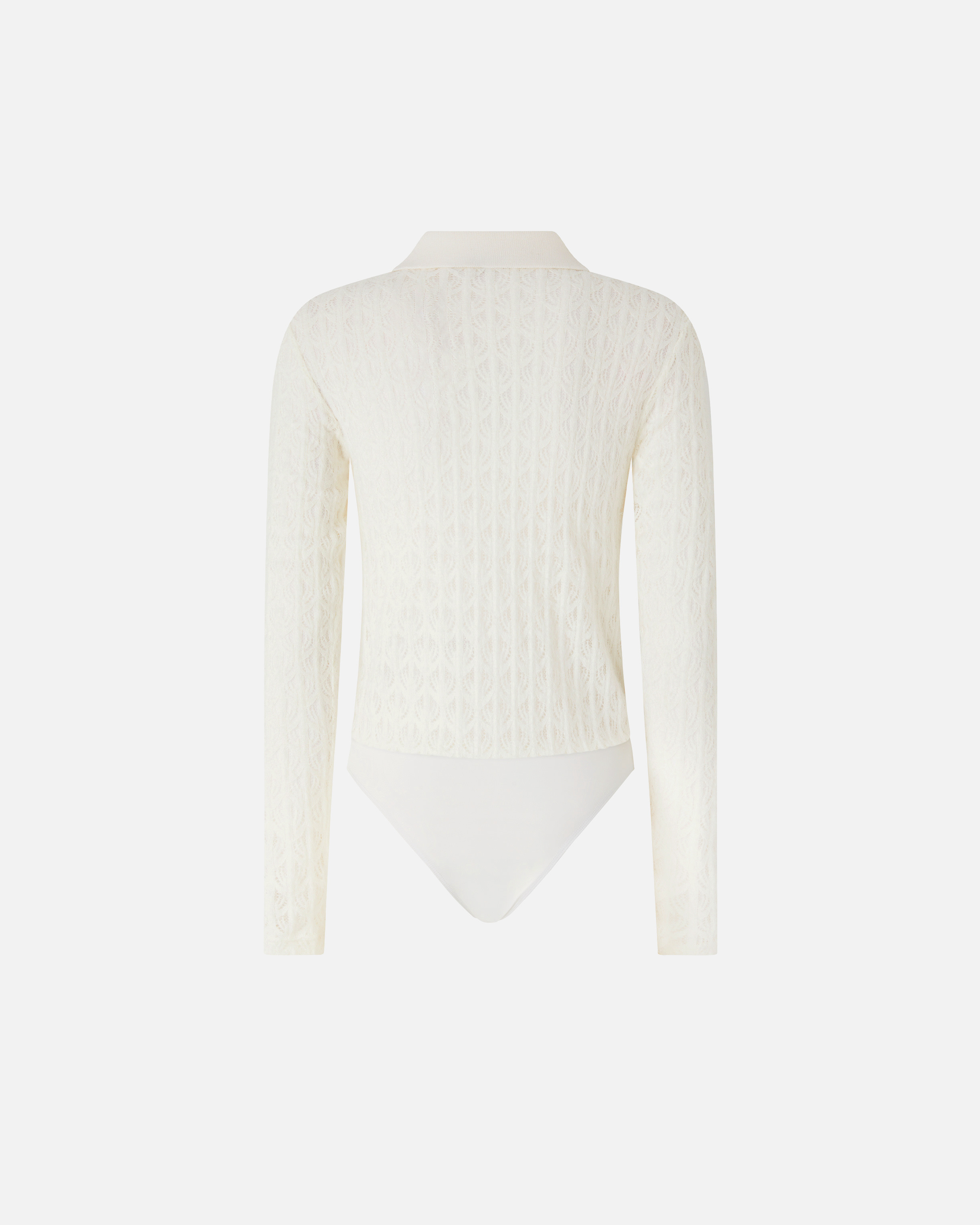 KNIT LACE BODYSUIT - 6