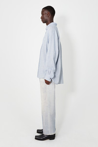 アウターその他 Our Legacy Borrowed BD Shirt Burlington Seersucker Mid Blue Our Legacy Burlington Seersucker Borrowed BD Shirt - Mid