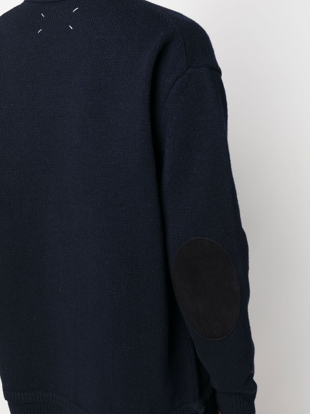 knitted drop-shoulder cardigan - 5