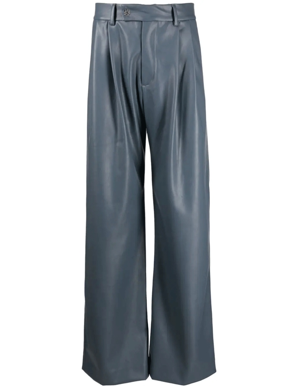 Vegan Pleat Trousers - 1