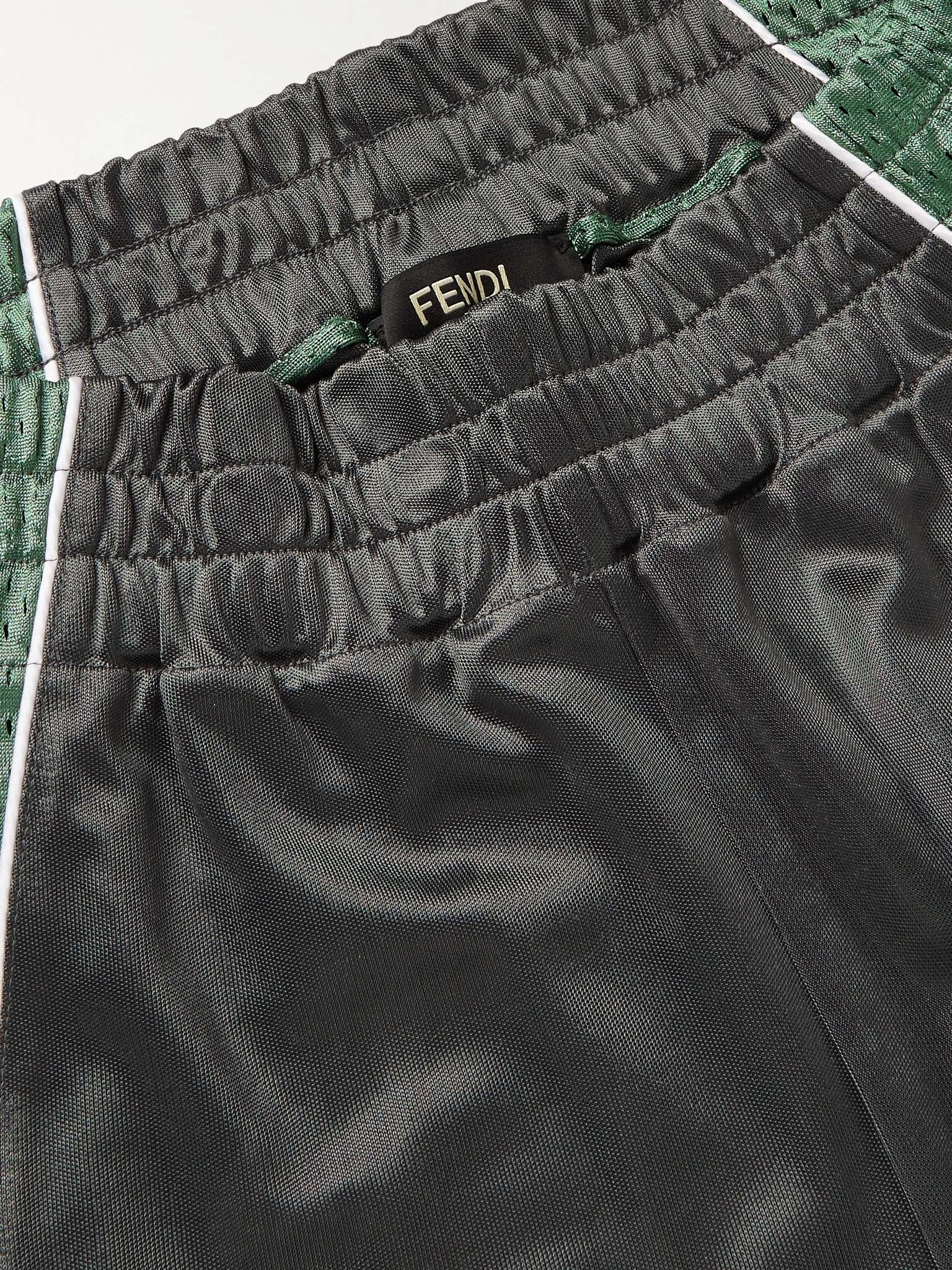 Panelled Mesh and Jersey Shorts - 2