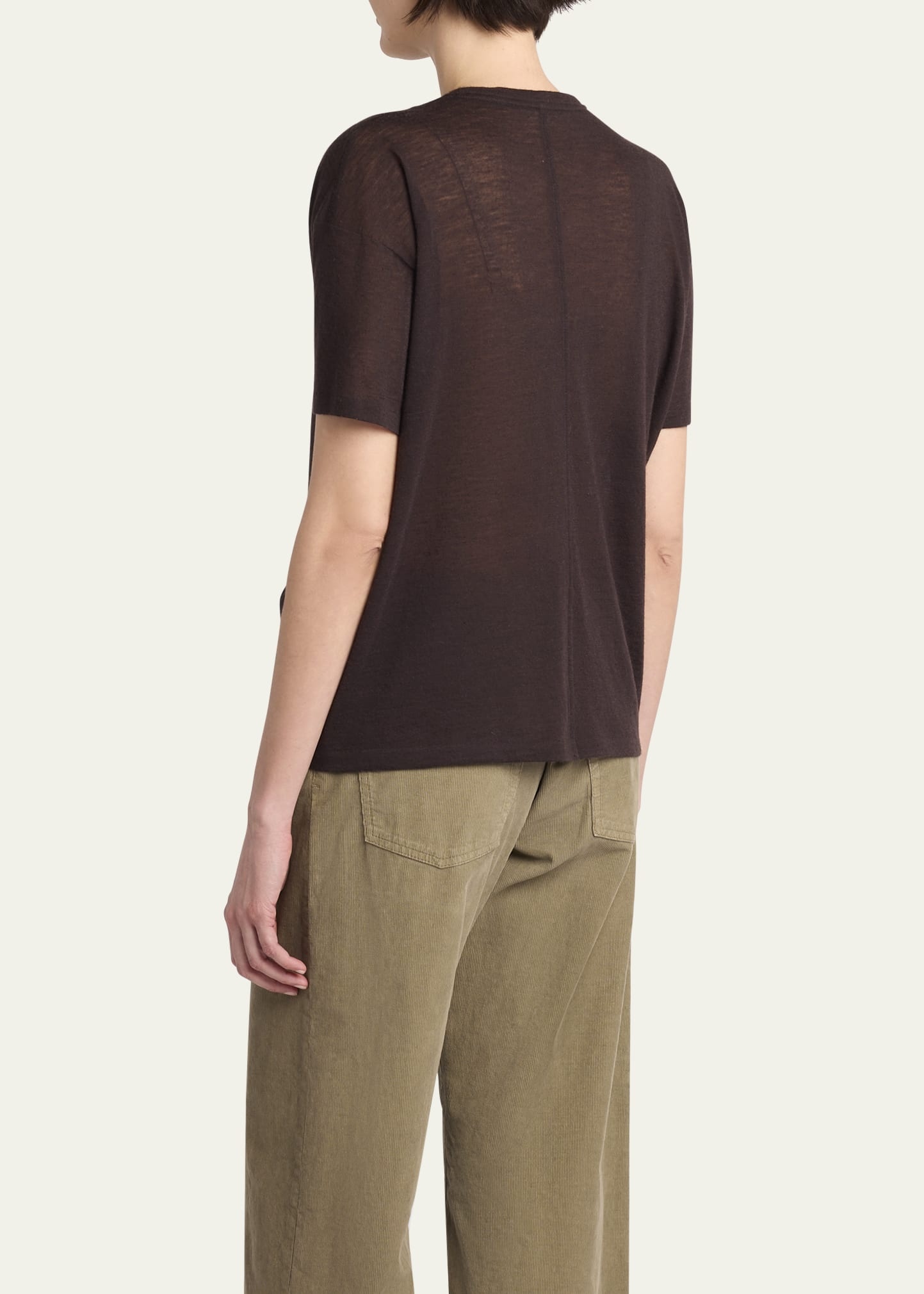 Lila Cashmere Top - 3