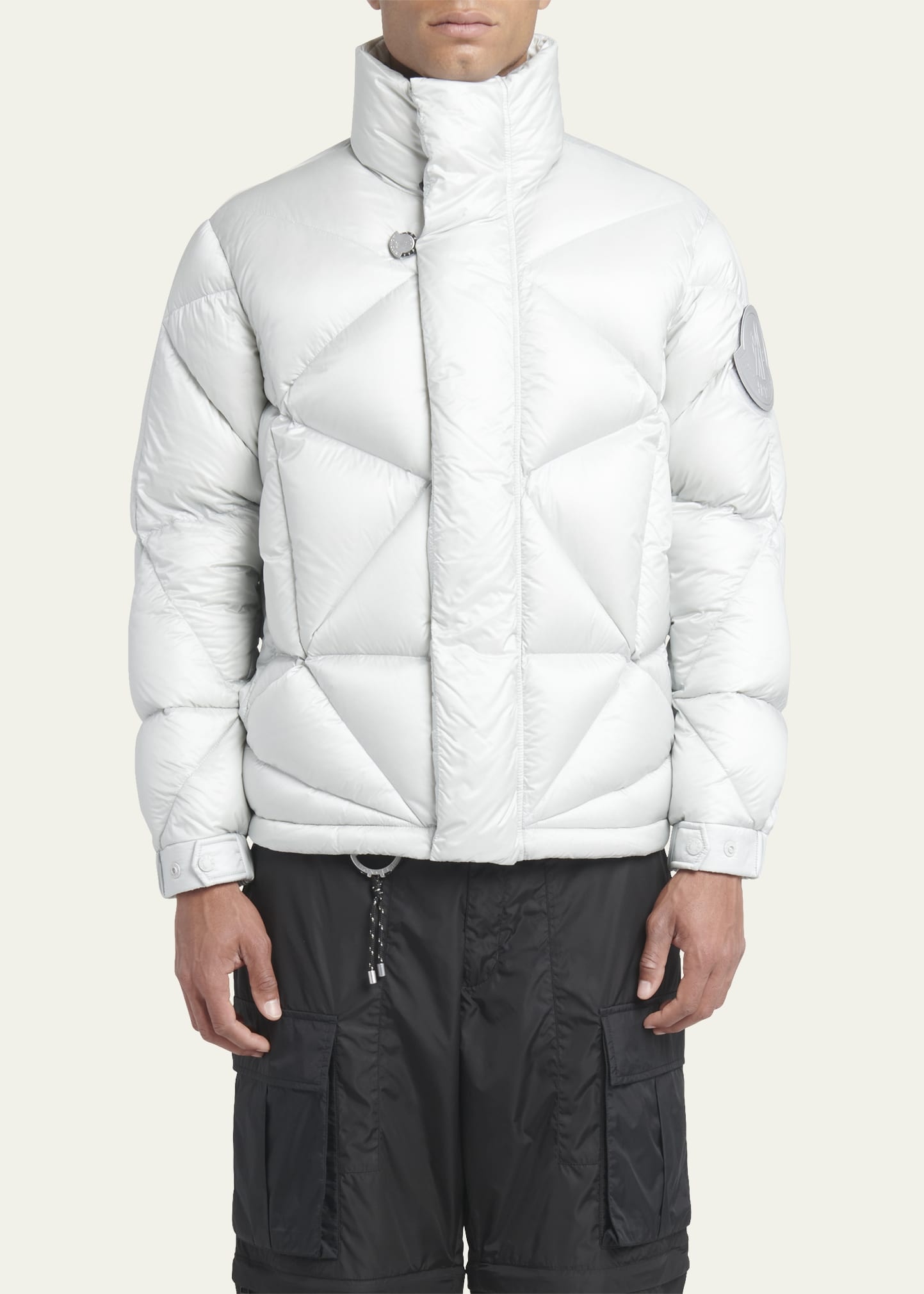 Moncler x Pharrell Williams Men's Triangle Quilt Puffer Jacket - 2