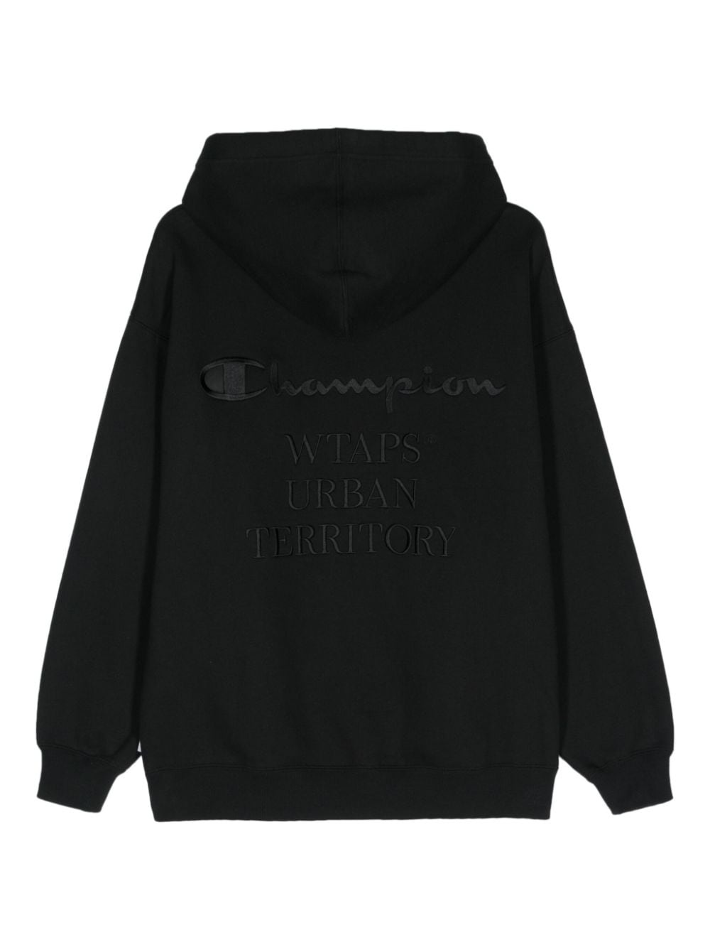 x Champion Academy logo-embroidered hoodie - 2