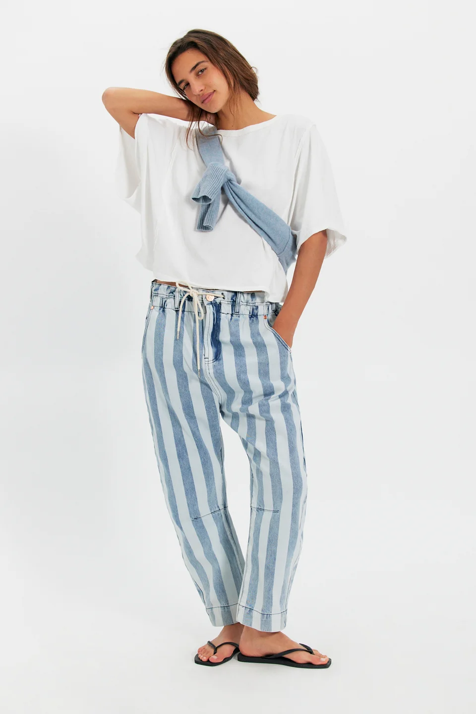 OneTeaspoon Outcasts Low-Waist Harem Jeans - 1
