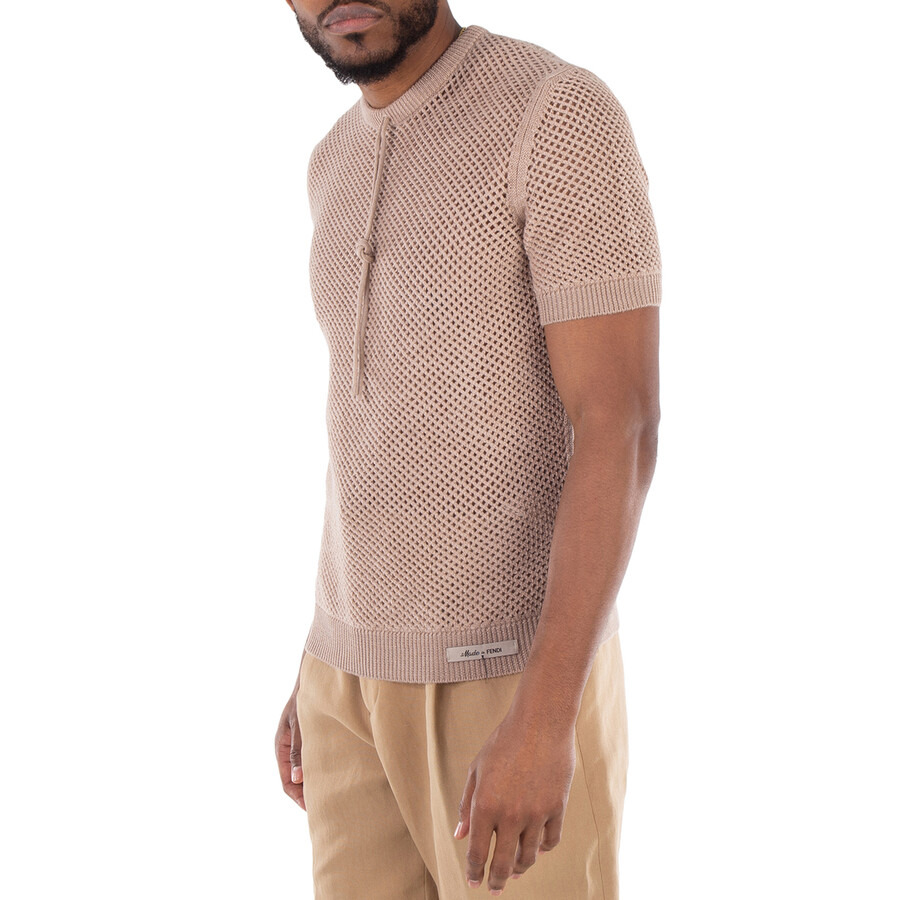 Fendi Regular-Fit Short-Sleeved Knit Jumper - 2