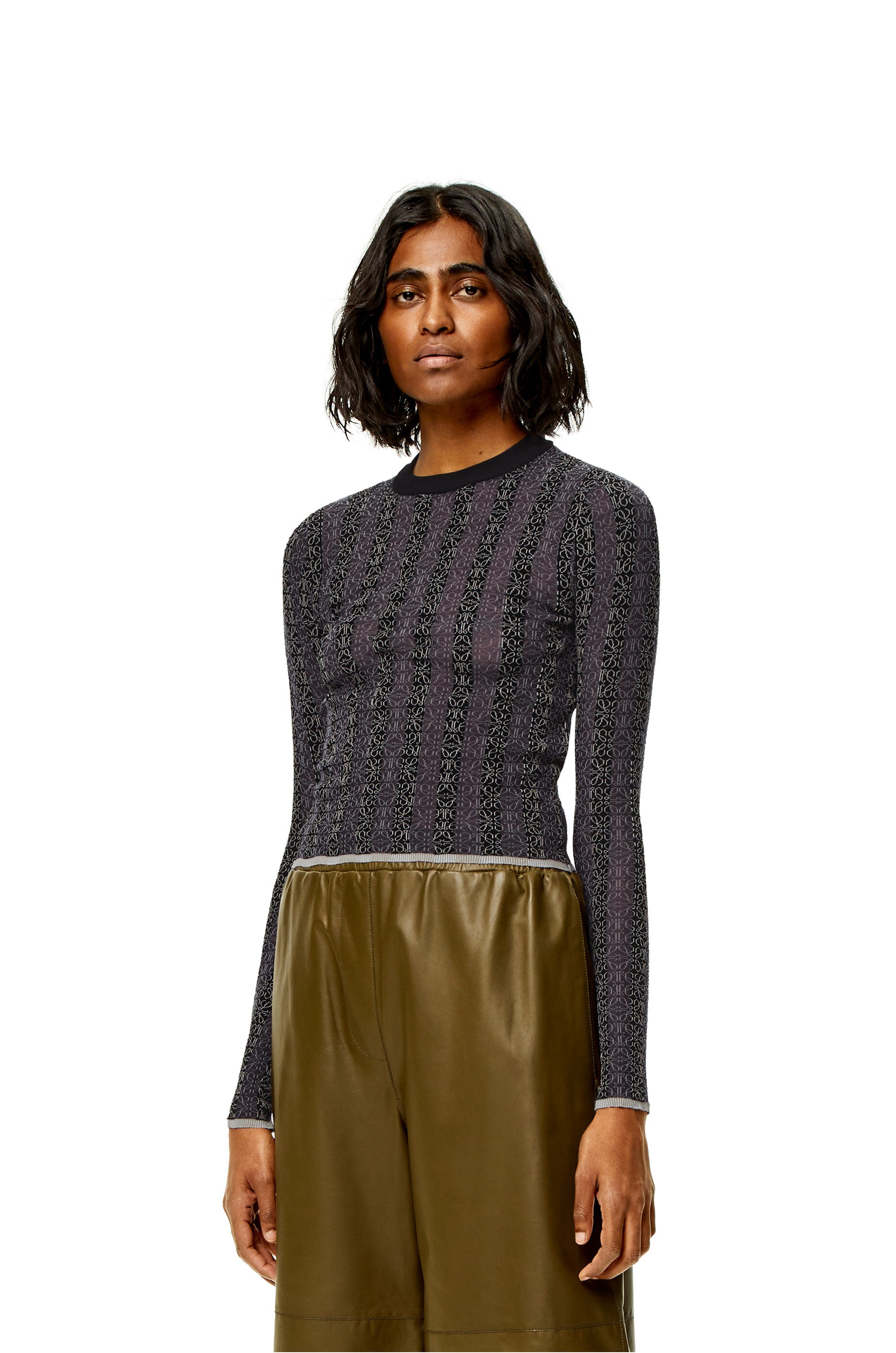 Anagram devore sweater in viscose - 3