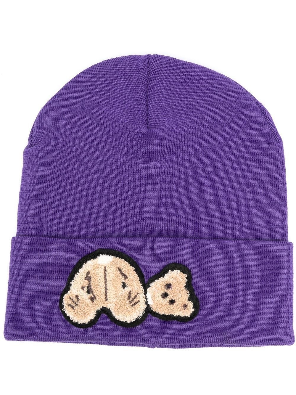 Teddy Bear logo-embroidered beanie - 1