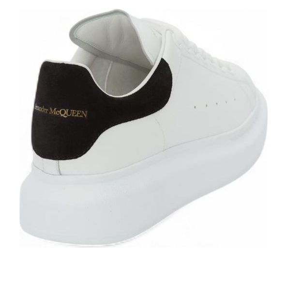 (WMNS) Alexander McQueen Oversized Sneaker 'White Black' 2024 553770-WIEF1-9061 - 3