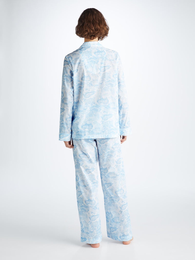 Women's Pajamas Ledbury 77 Cotton Batiste White - 5