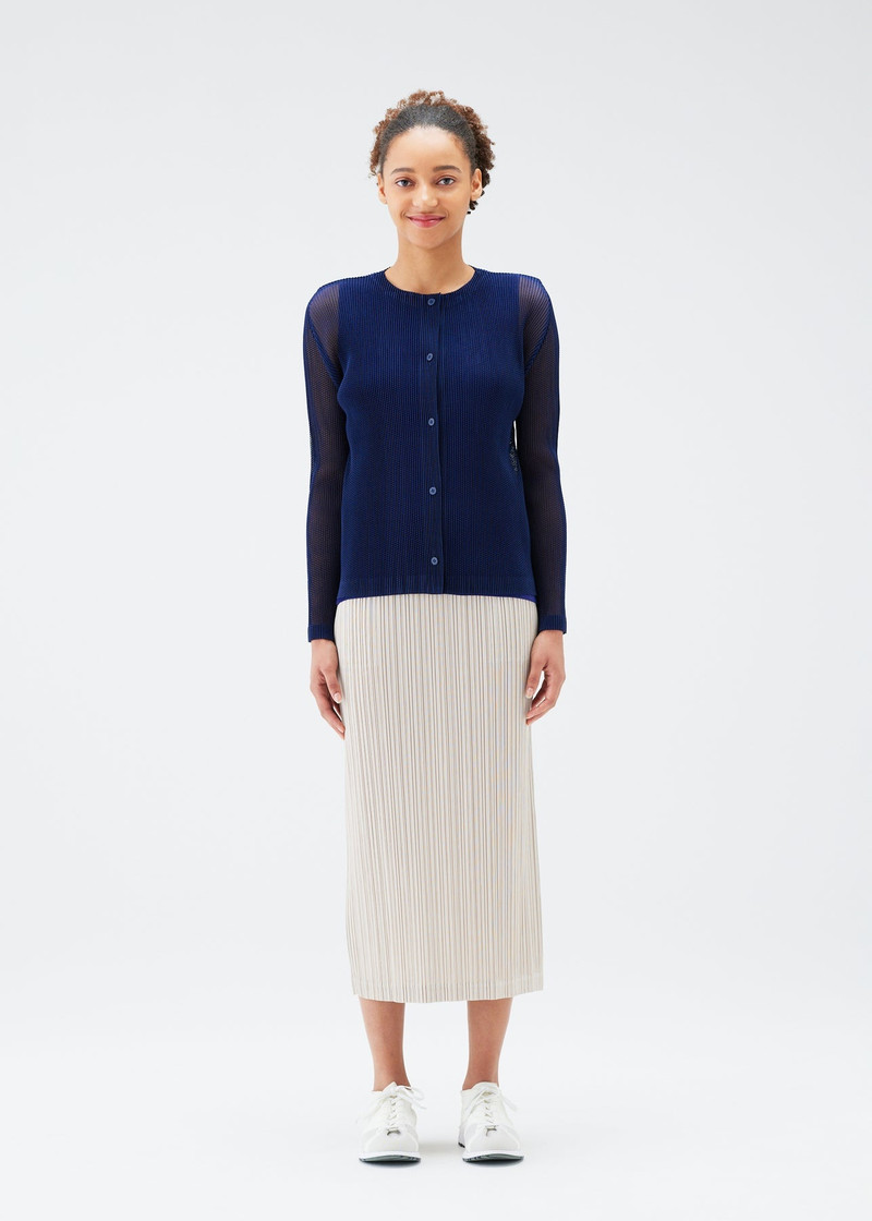 Pleats Please Issey Miyake TATAMI JULY CARDIGAN outlook