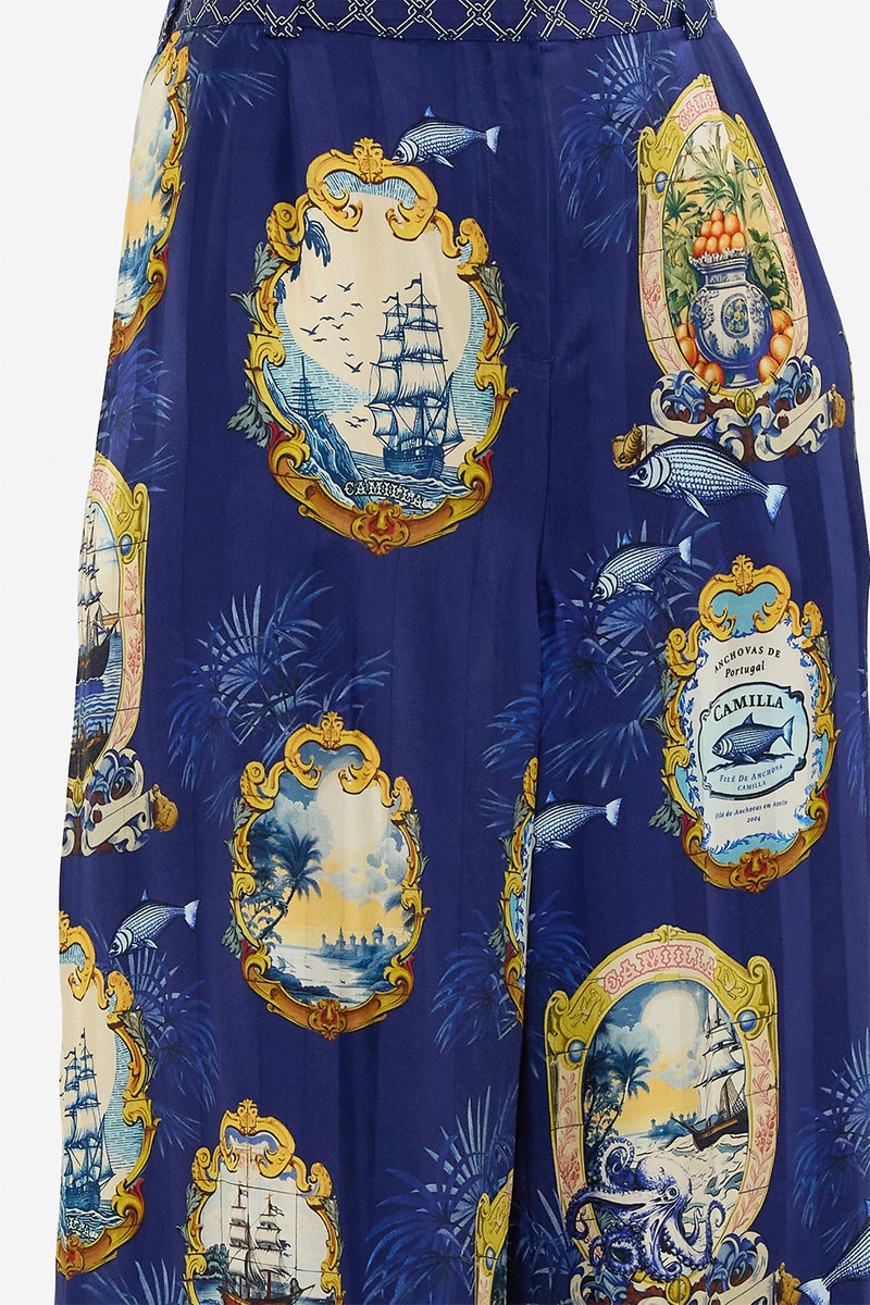 WIDE LEG WAISTED PANT 6