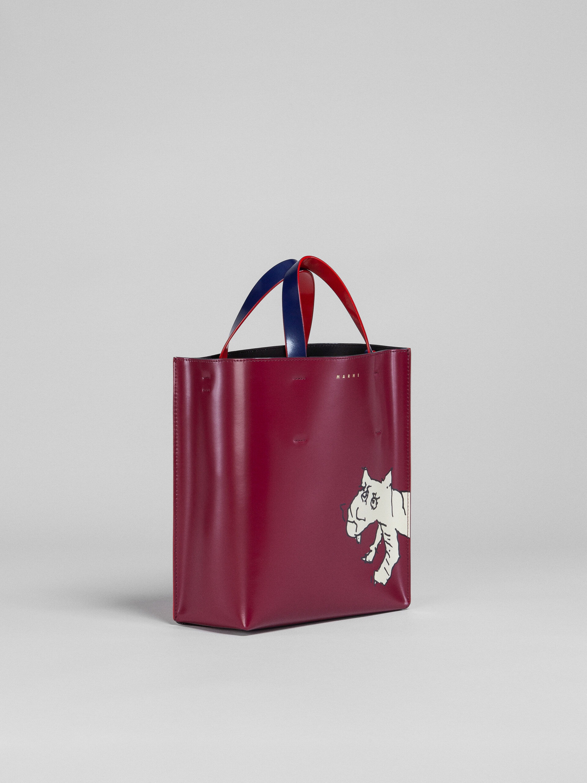 MUSEO SMALL BAG IN TIGER PRINT LEATHER - 6