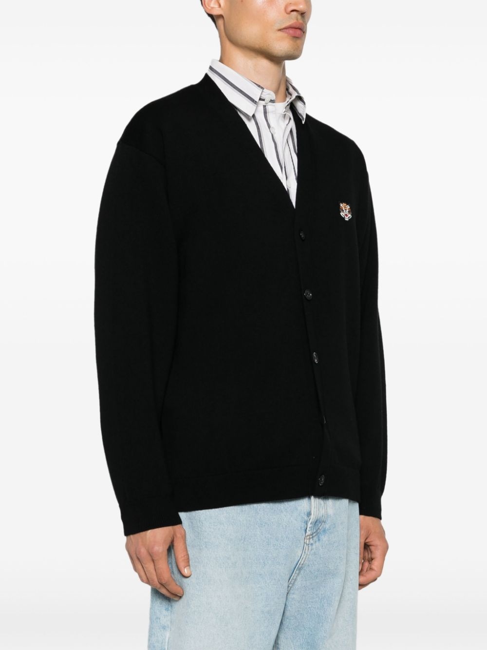 Lucky Tiger wool cardigan - 3