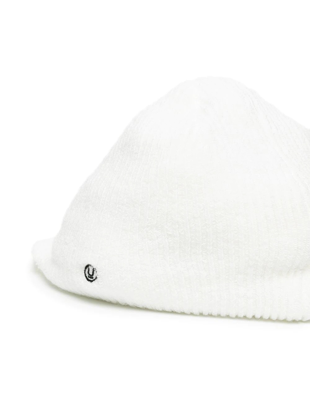 logo-embroidered rib-knit cap - 2