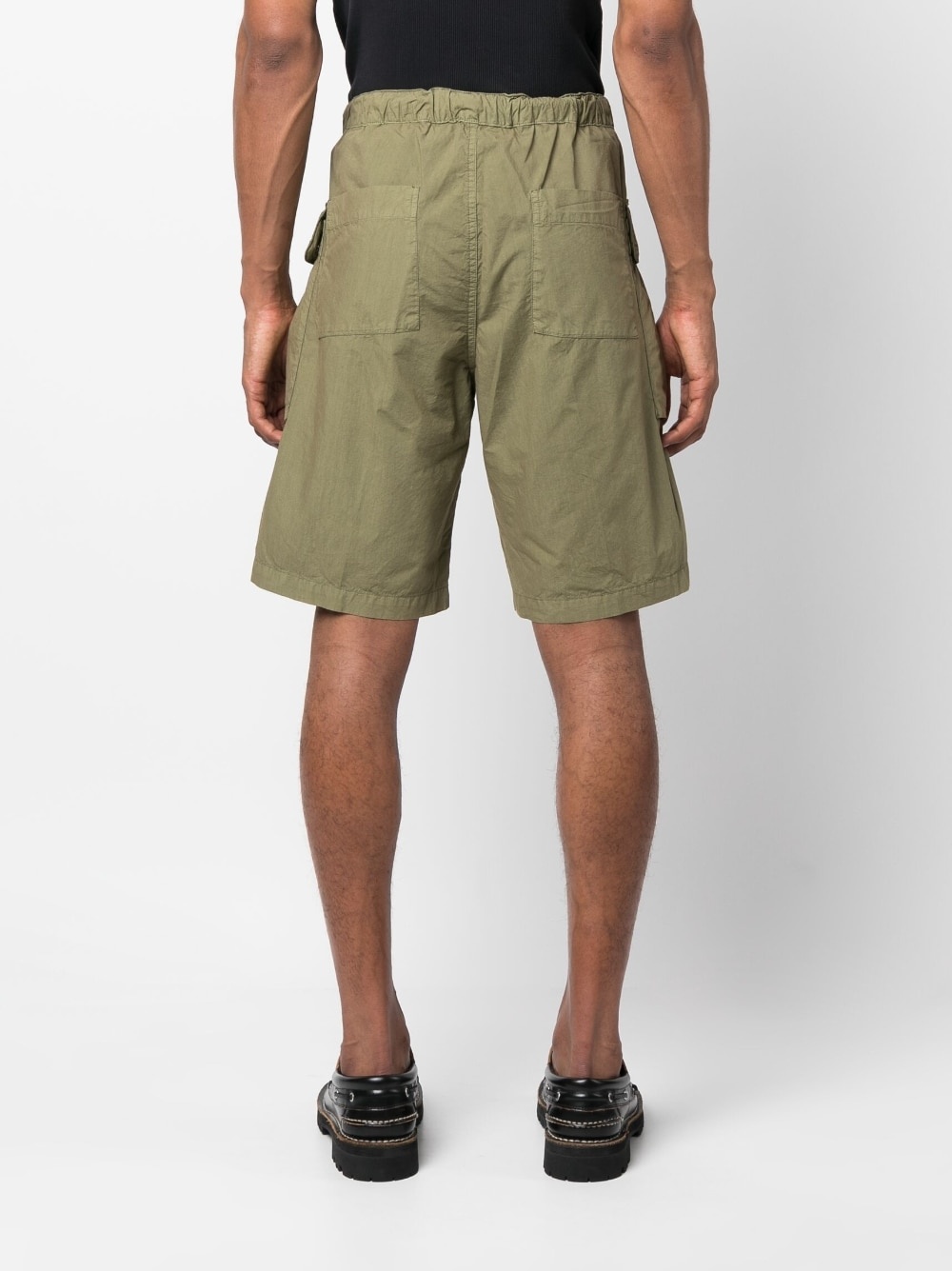 knee-length cargo shorts - 4