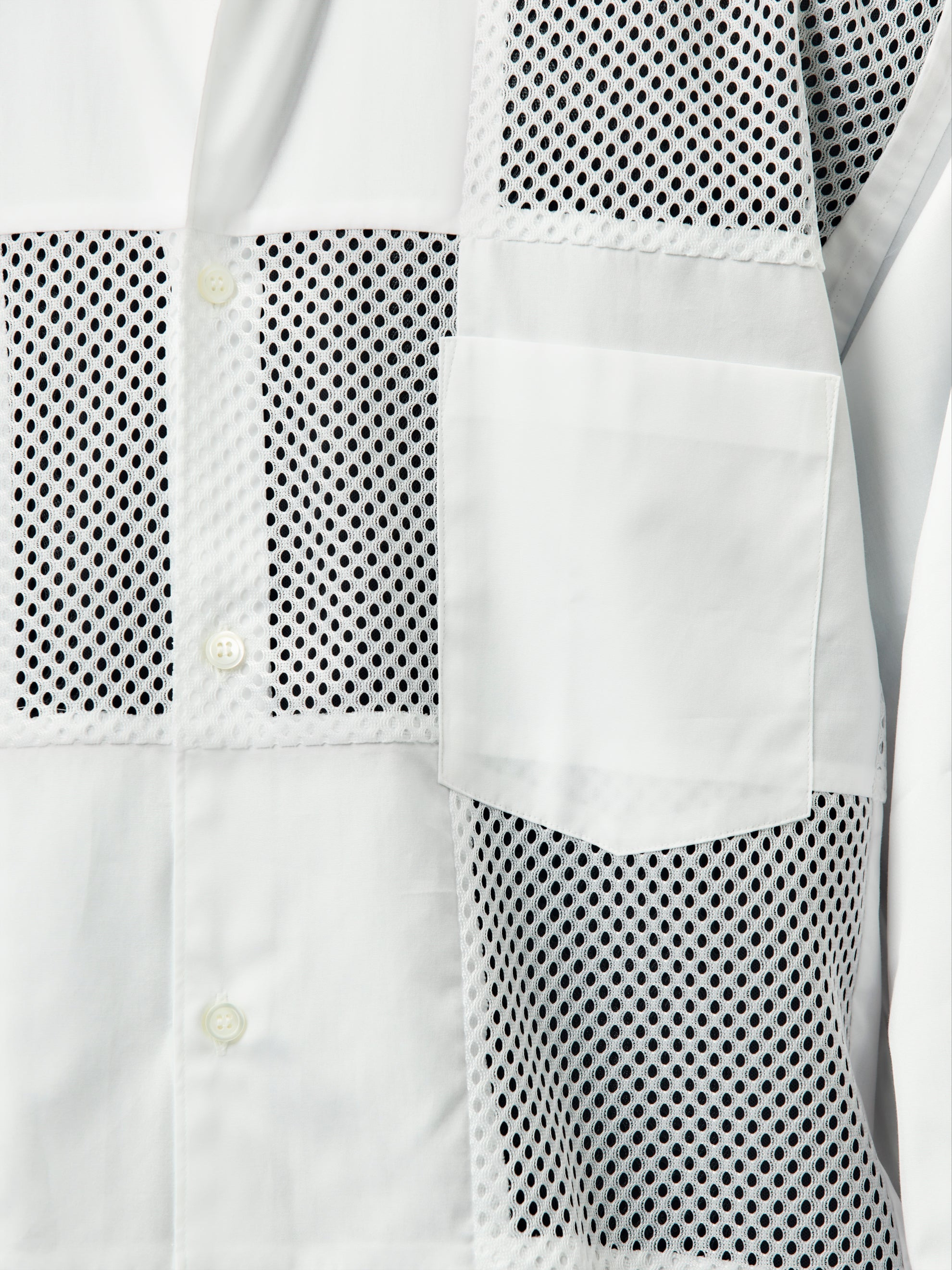 HOMME PLUS SHIRT (WHITE / WHITE) - 6