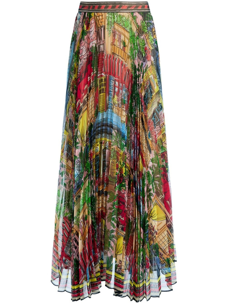 Alice + Olivia Katz maxi skirt | REVERSIBLE
