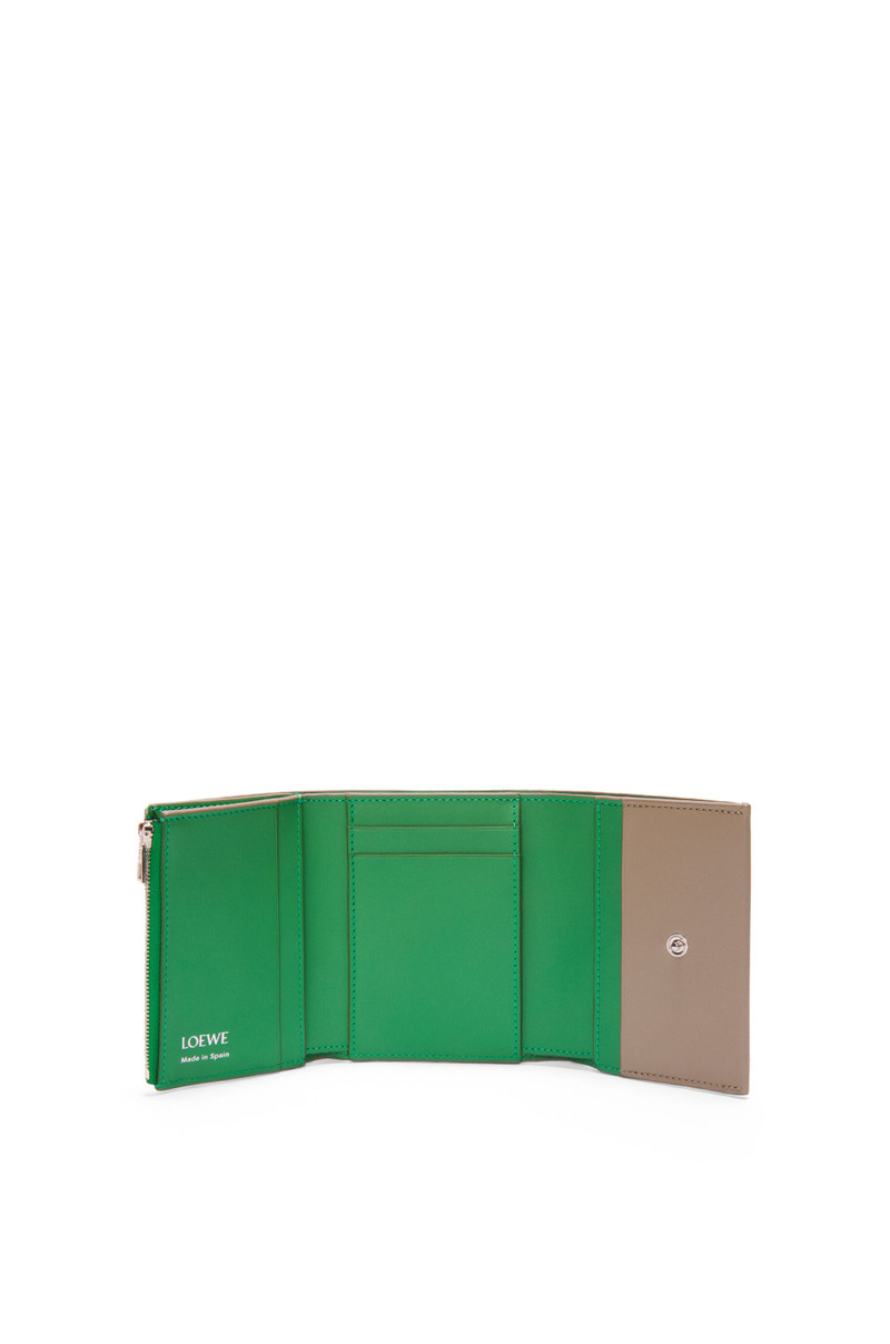 Loewe Trifold zip wallet in shiny nappa calfskin outlook