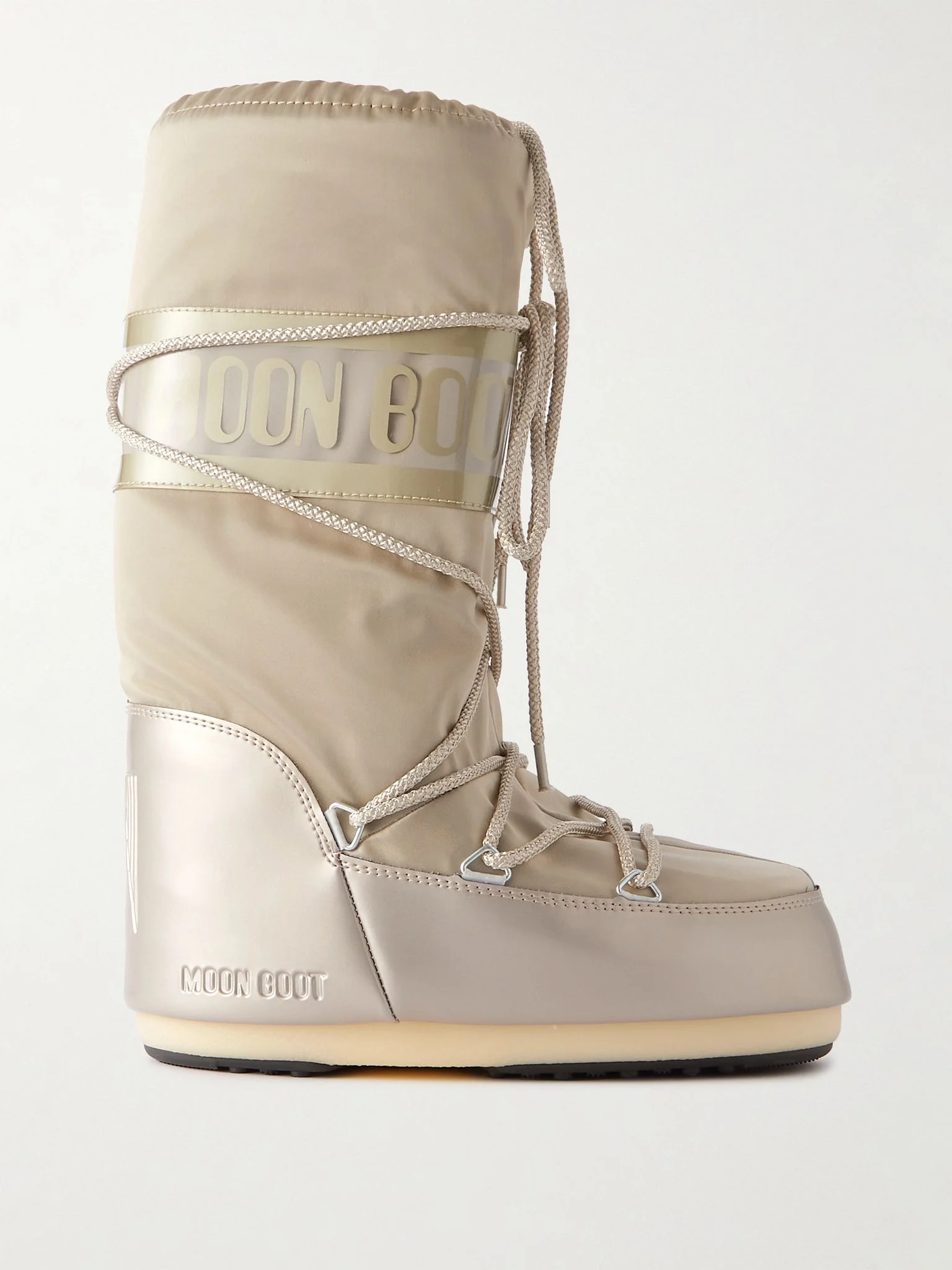 Icon Glance shell and PVC snow boots Platinum - 1