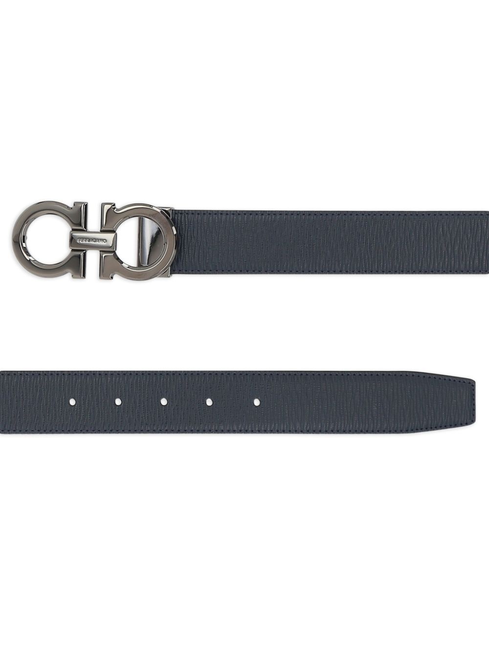 logo buckle belt - 2
