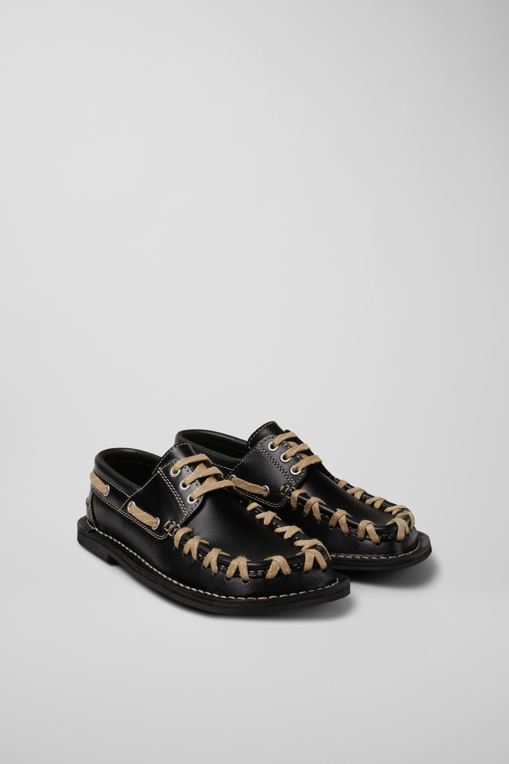 Black boat shoes - 2