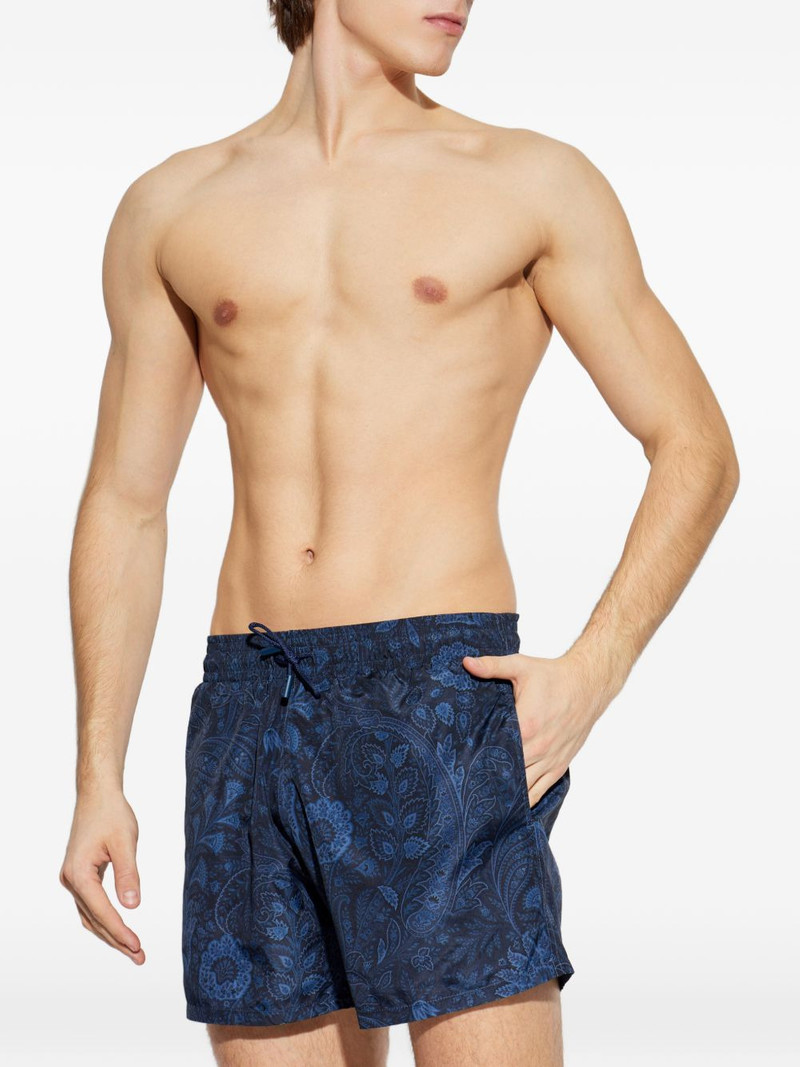 paisley-print swim shorts 3