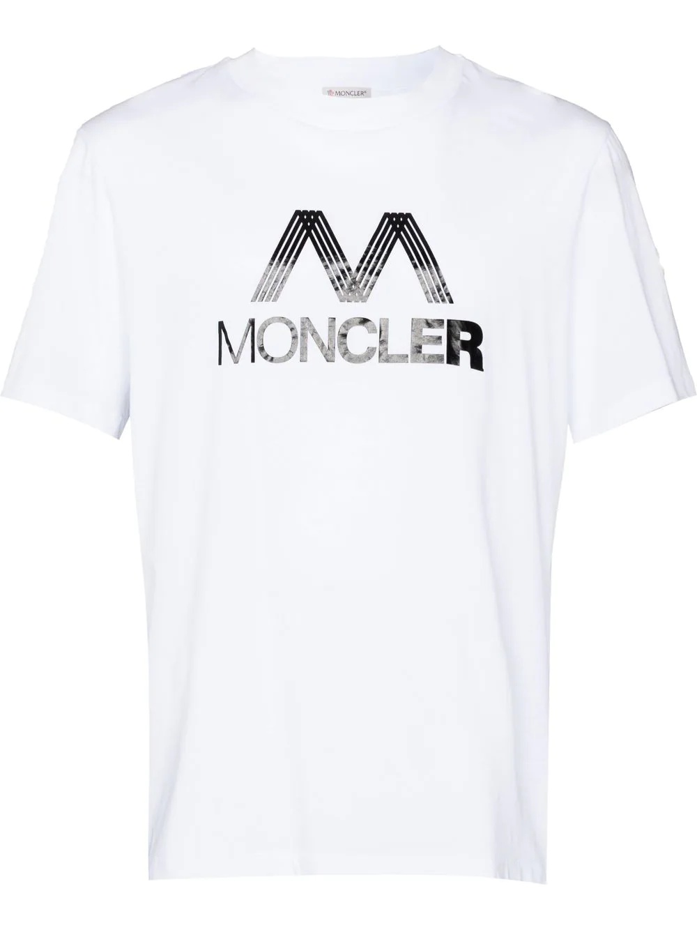 logo-print T-shirt - 1