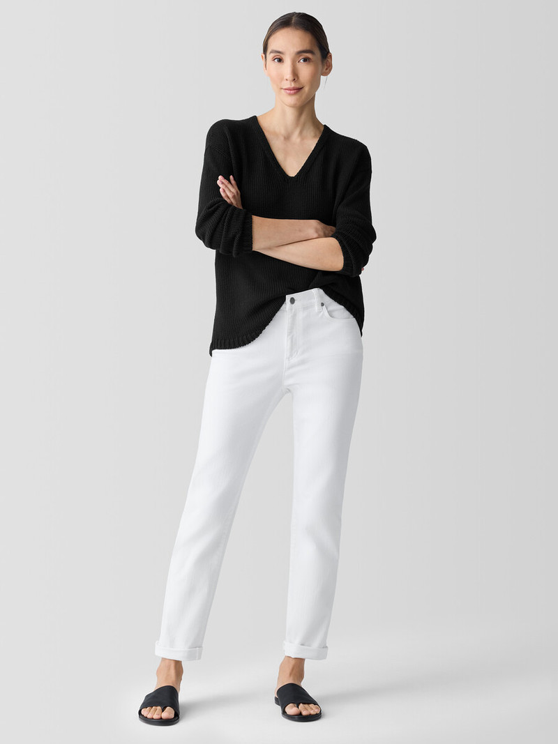 EILEEN FISHER Organic Cotton Denim Slim Jean outlook