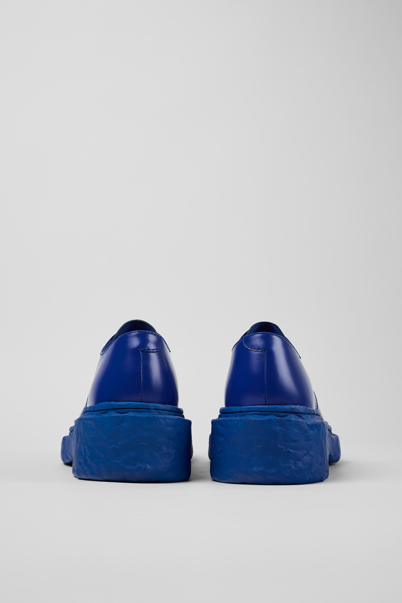 CAMPERLAB Blue Leather Blucher outlook
