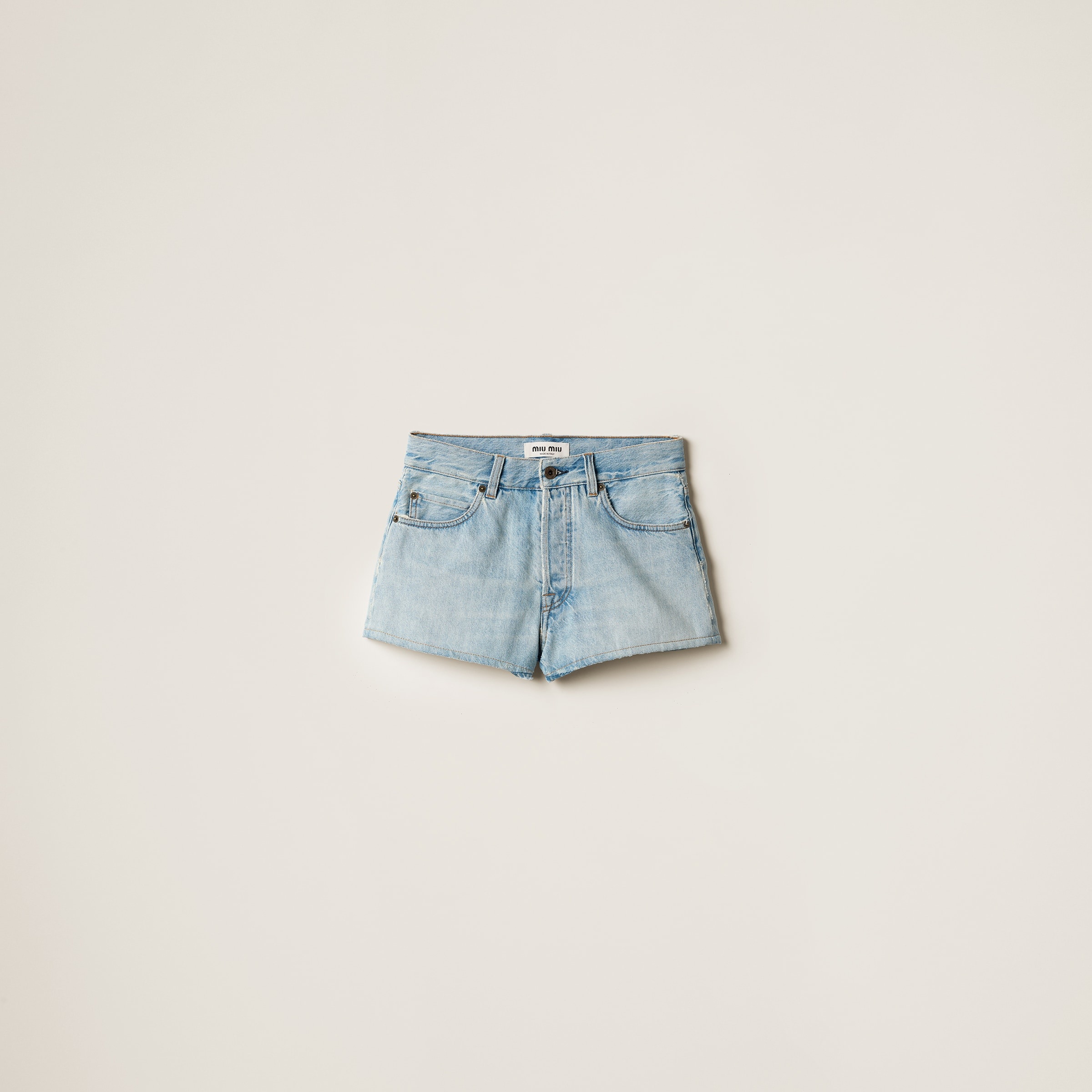 Denim shorts - 1