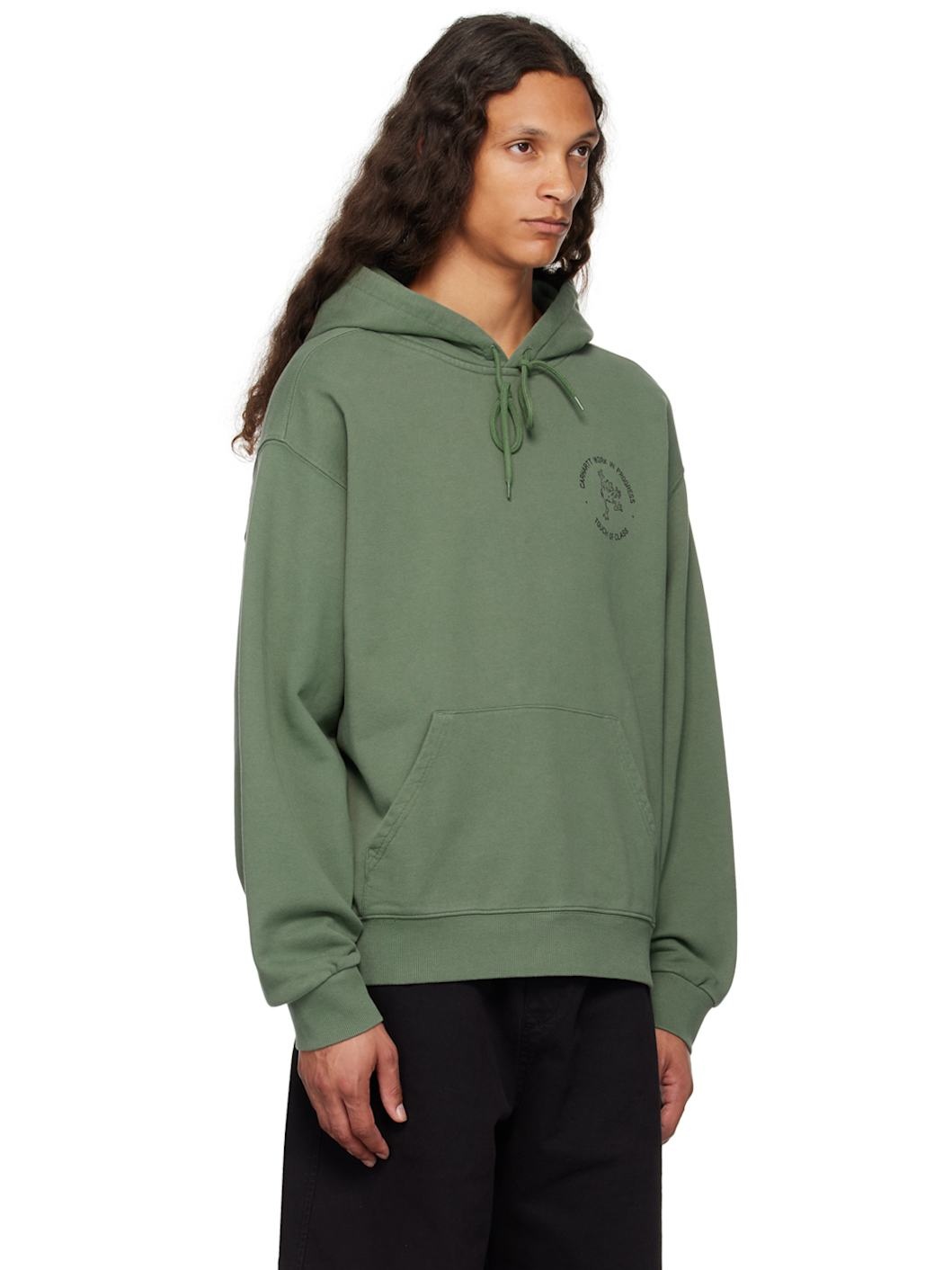 Green Stamp Hoodie - 2