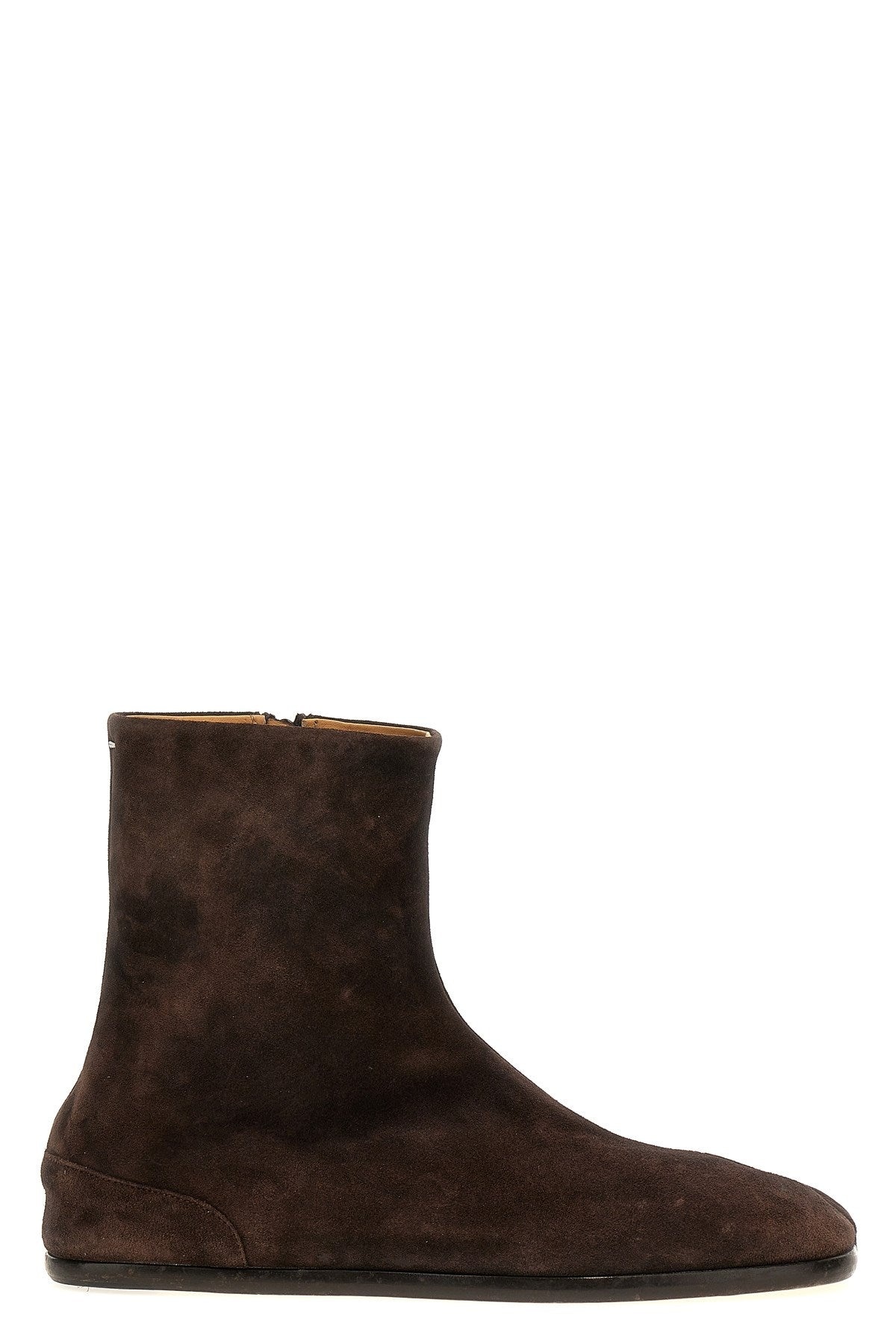 Maison Margiela Brown Suede Campus Boots globbix REVERSIBLE
