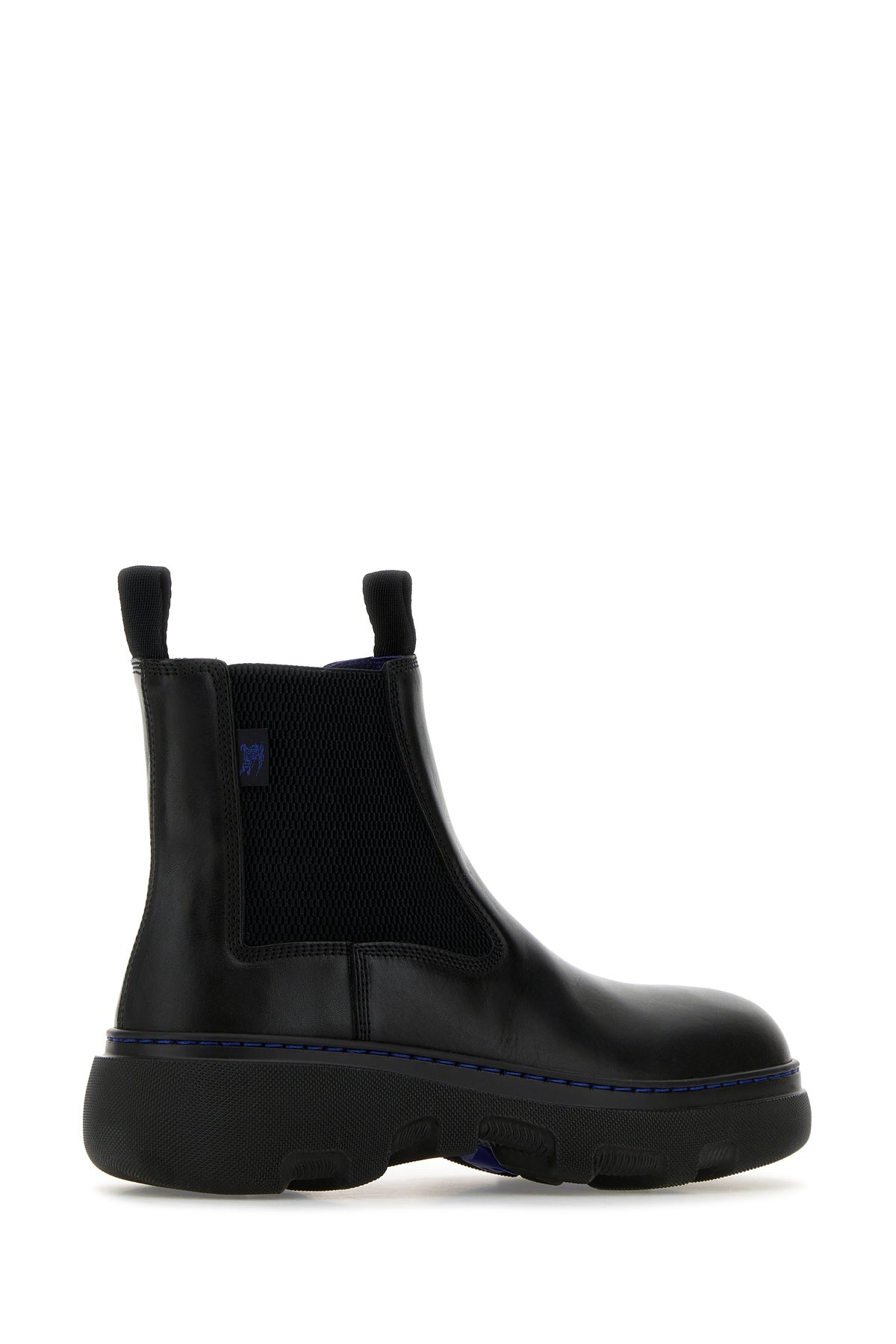 Black leather ankle boots - 3