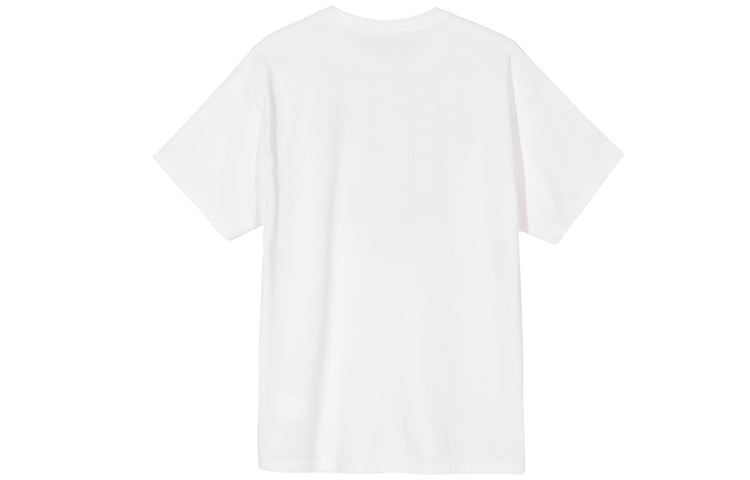 Nike x Stussy Increase the Peace T-Shirt Crossover Printing Short Sleeve White CU9252-100 - 2