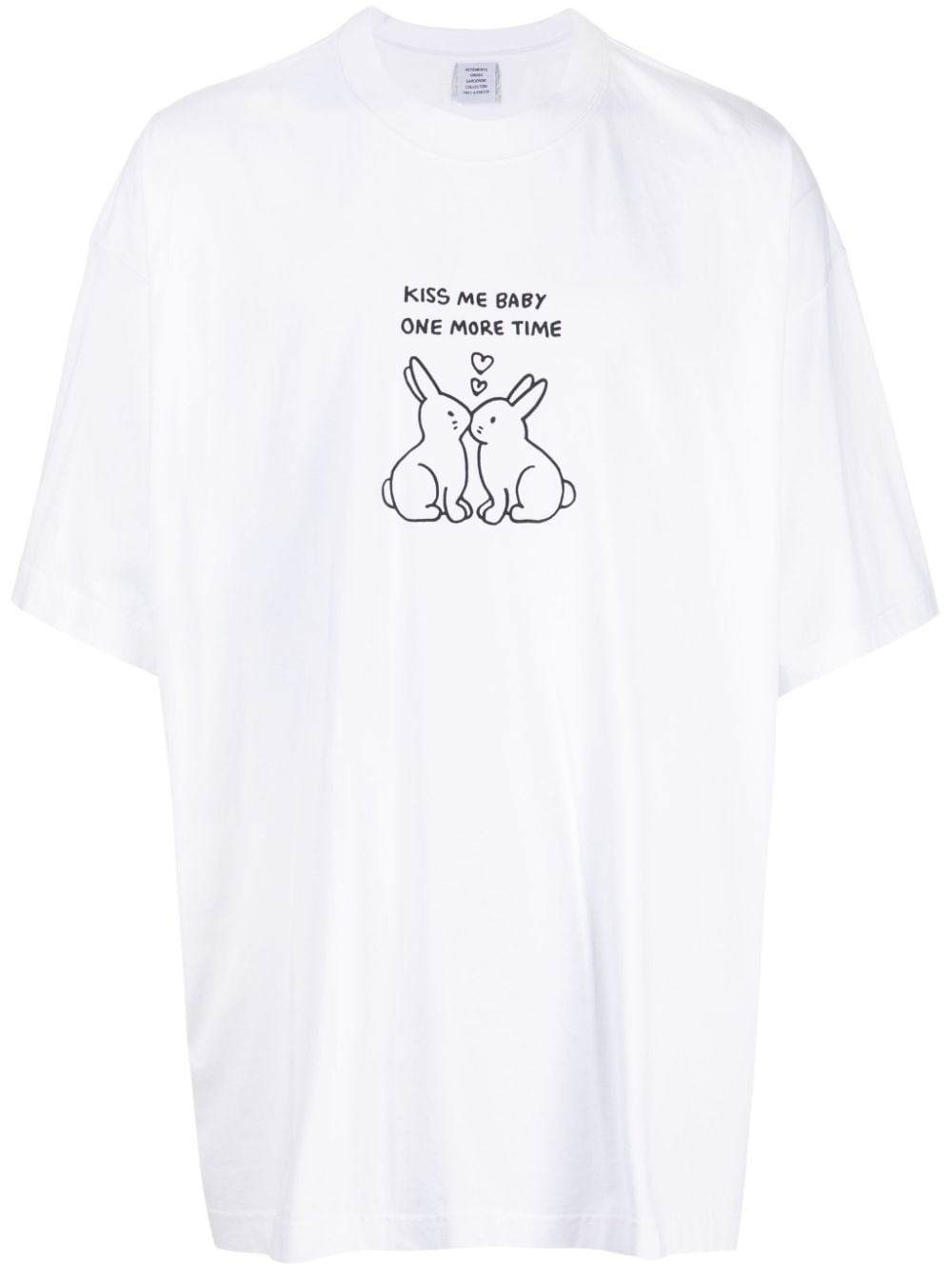 Kissing Bunnies round-neck T-Shirt - 1