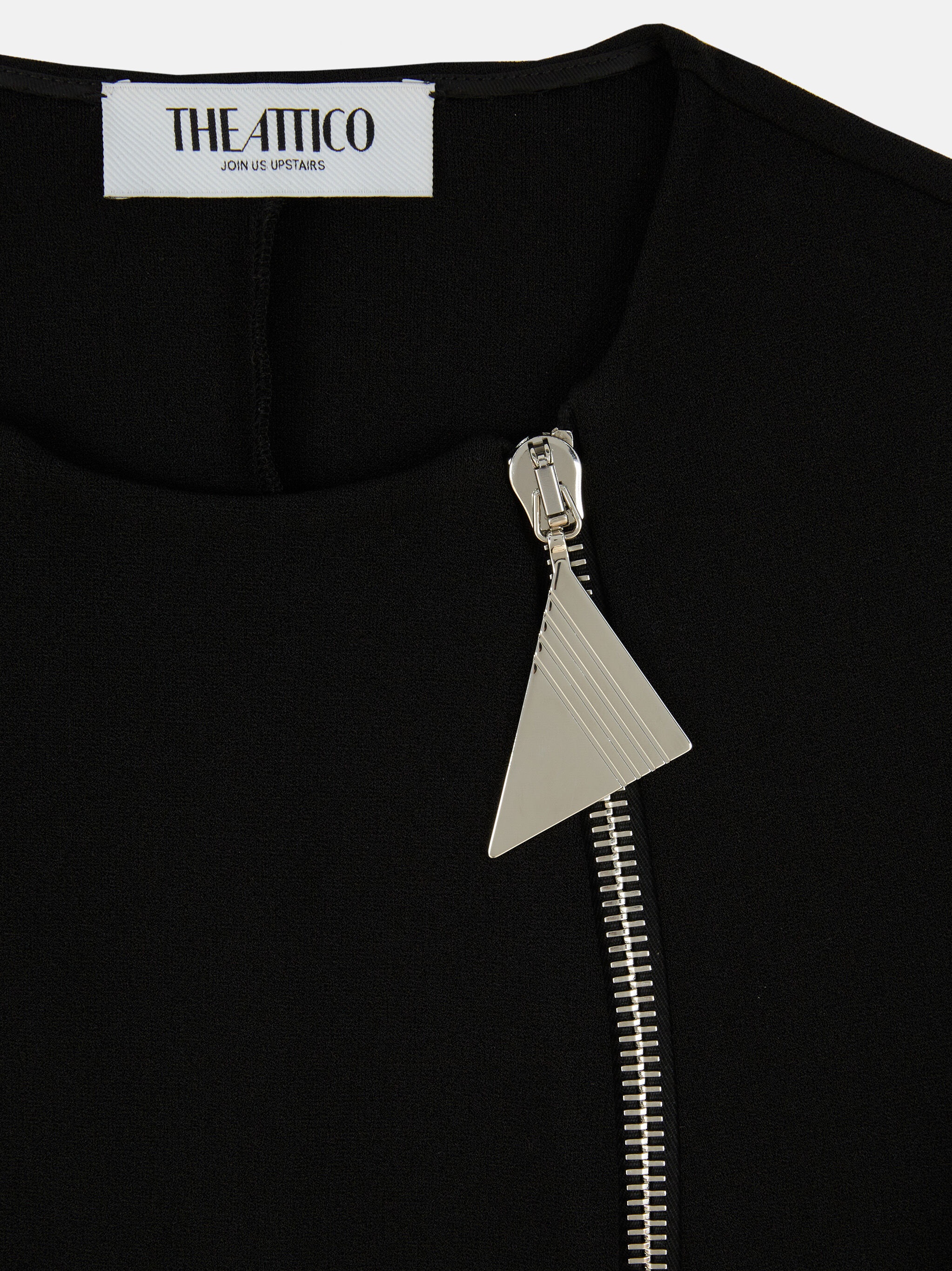 BLACK MIDI DRESS - 5