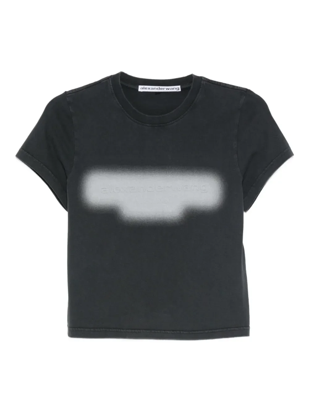 ALEXANDER WANG - Women Embossgraphic Shrunken Tee - 1