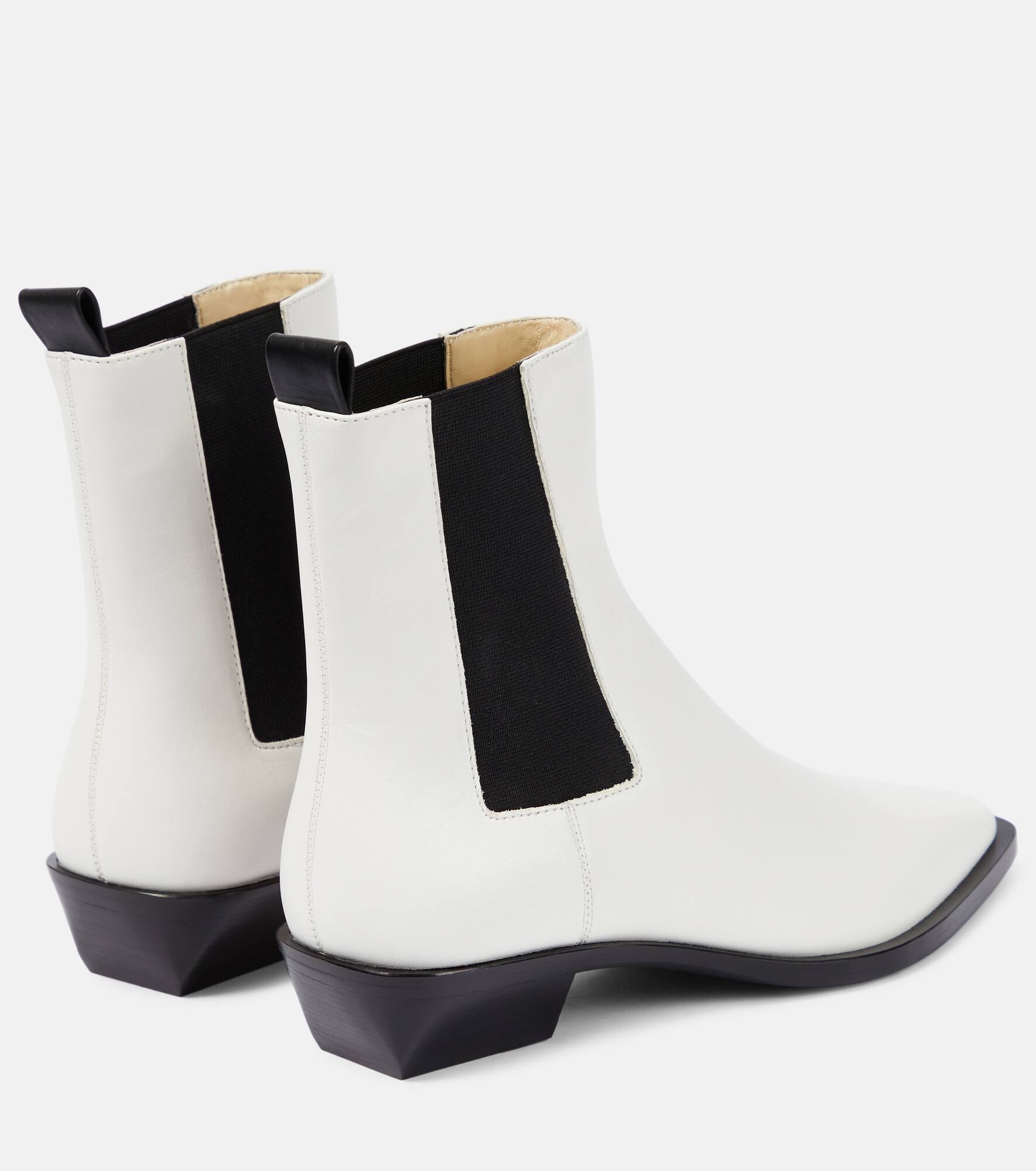 Lennon leather Chelsea boots - 3