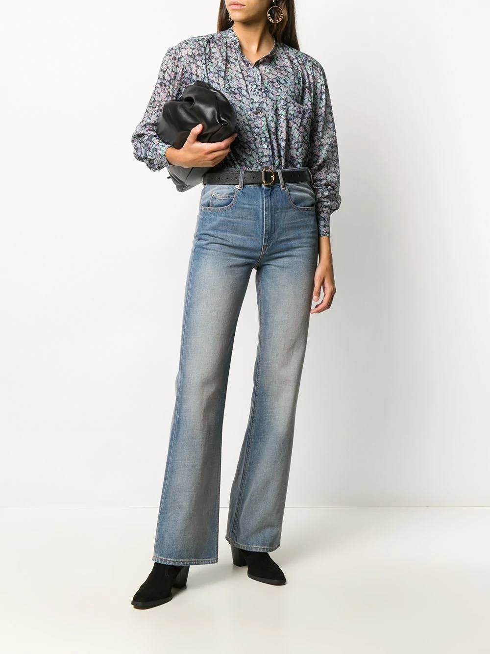 Belvira high-rise flared jeans - 2