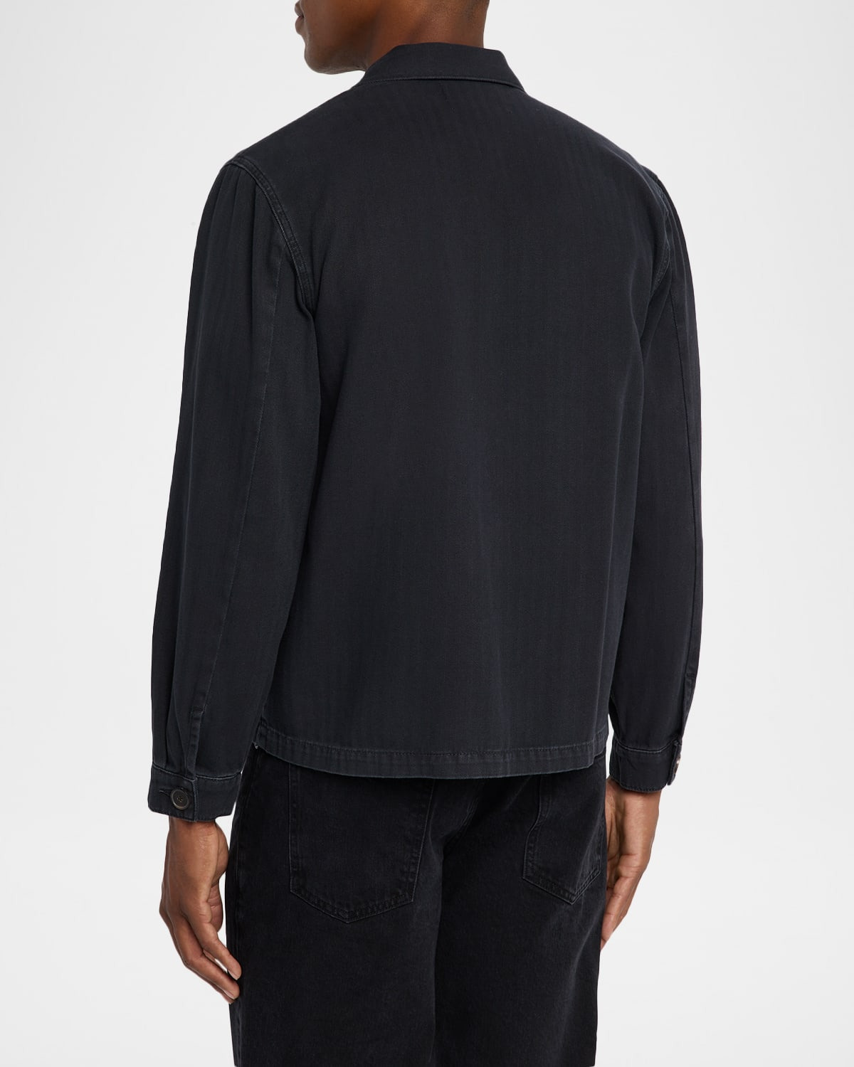 Men's Cotton Herringbone Jacket - 3