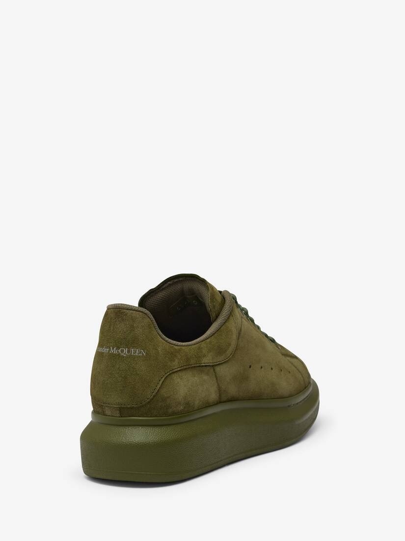 Men's Oversized Sneaker in Military Green - 3